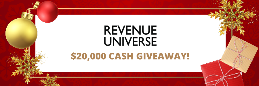 Revenue Universe $20,000 Holiday Cash Giveaway