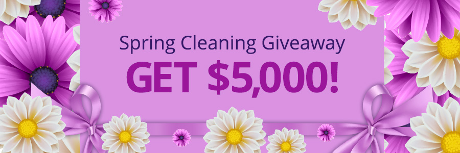 Revenue Universe $5,000 Spring Cleaning Cash Giveaway!