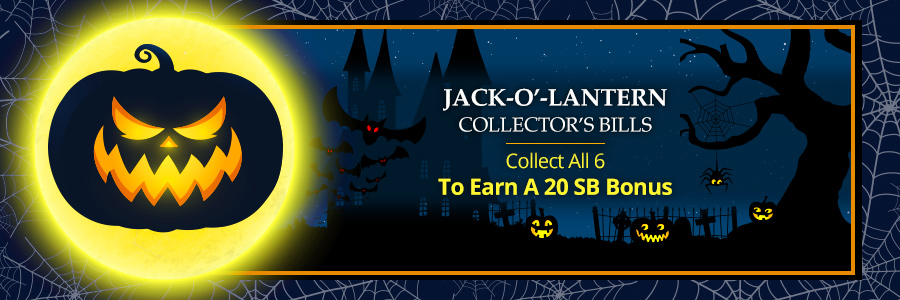 Jack-O’-Lantern Collector’s Bills