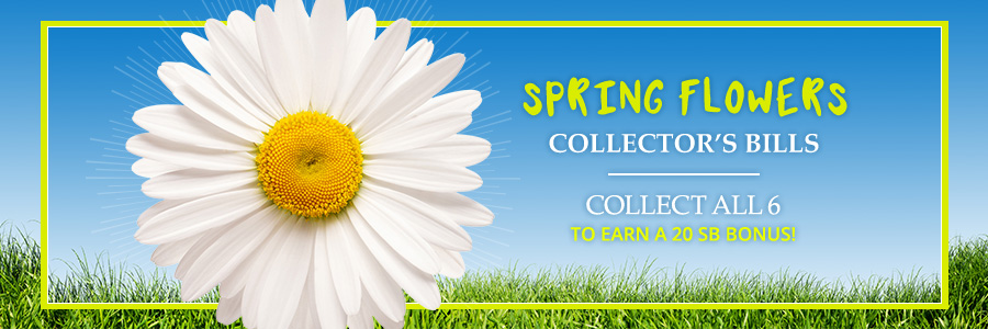 Spring Flowers Collector’s Bills