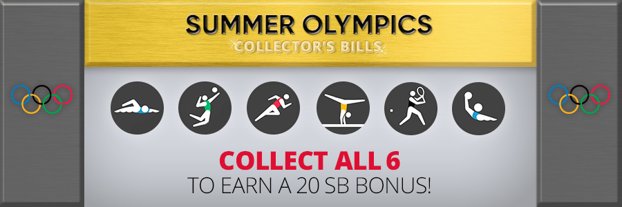 Summer Olympics Collector’s Bills