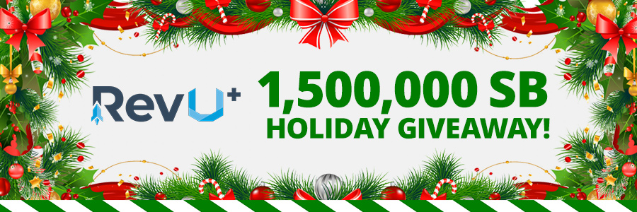 RevU 1,500,000 SB Holiday Giveaway!