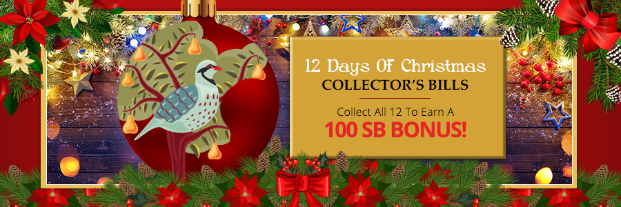 12 Days Of Christmas Collector’s Bills