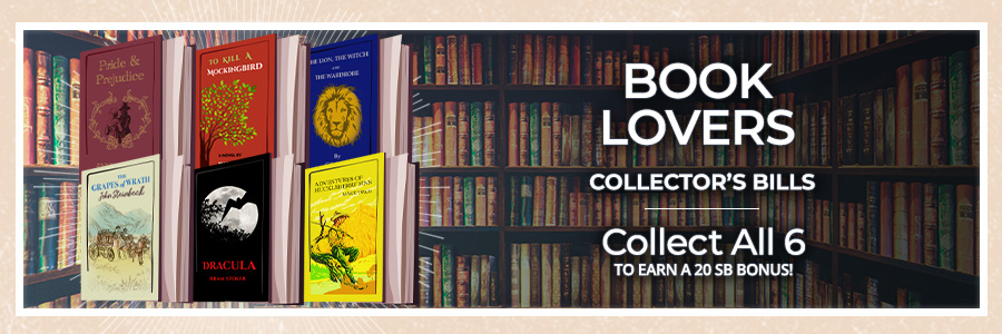 Book Lovers Collector’s Bills