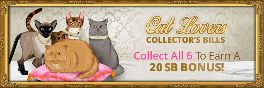 Cat Lovers Collector’s Bills