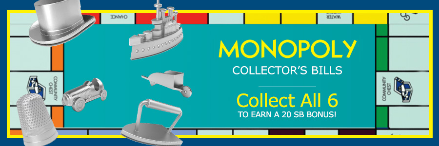 Monopoly Collector’s Bills