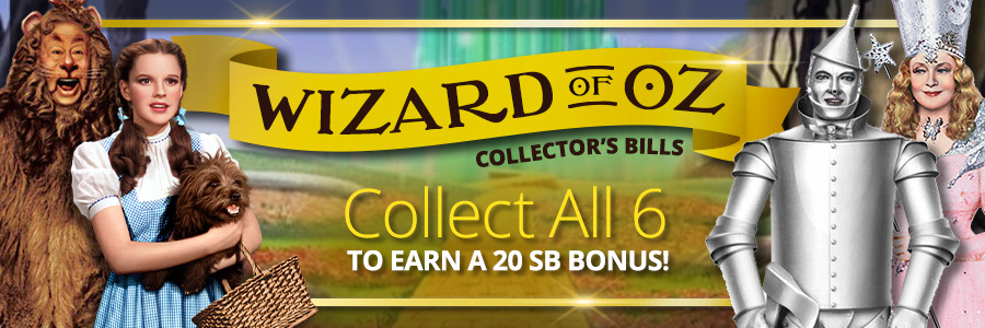 Wizard Of Oz Collector’s Bills