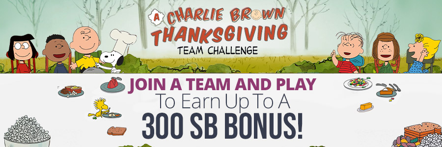 A Charlie Brown Thanksgiving Team Challenge