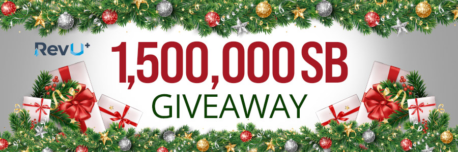 RevU 1,500,000 SB Holiday Giveaway!