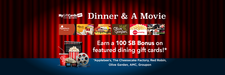 Mygiftcardsplus Dinner A Movie