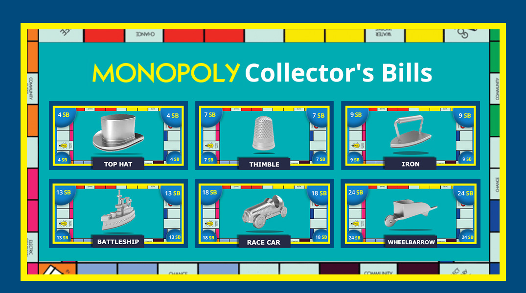 Monopoly Collector's Bills The Daily Swag